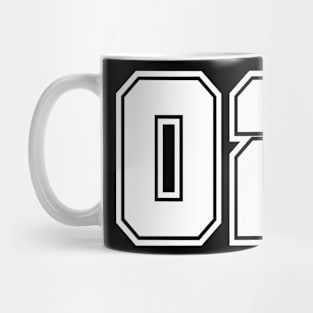 Collectible Numbered Tee Collection: Find Your Number! Mug